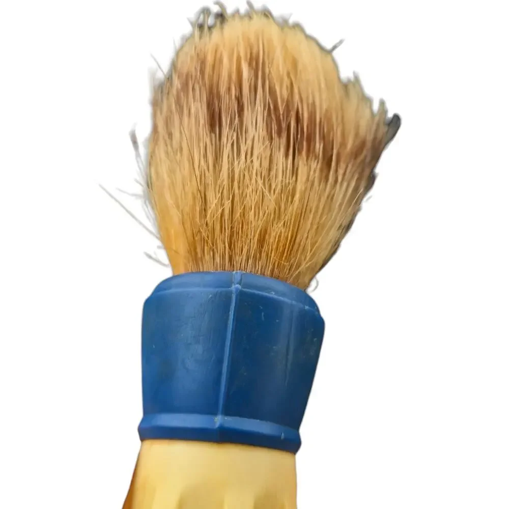 Vintage Made Rite 203 Genuine Badger Hair Shaving Brush Sterilized USA